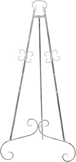 Traditional Silver Metal Easel