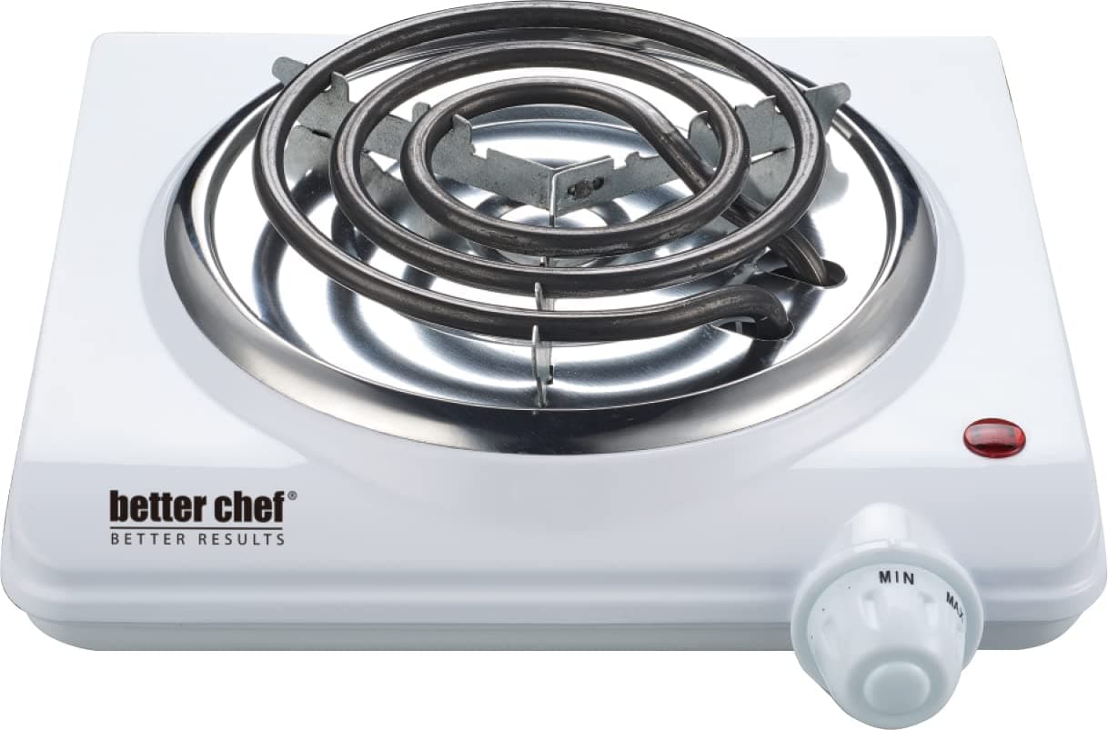Basic Countertop Burner | Enamel Exterior | Rubber Feet | Variable Temp (Single)