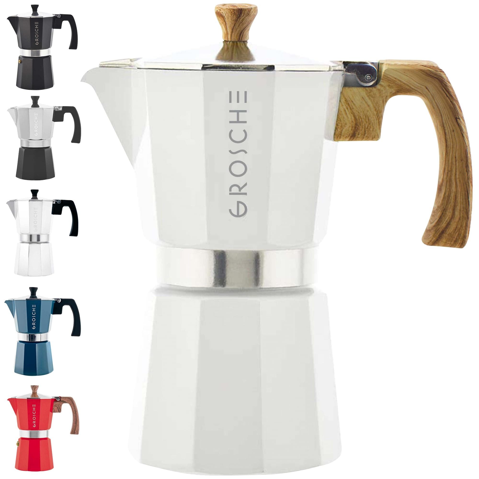 Milano White Espresso Maker