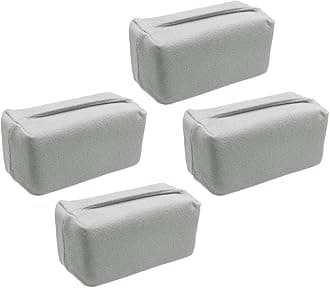 Suede Microfiber Applicator Pad, Ceramic Coating Sponge Pad, Multi-Purpose Car Detailing Sponge Applicator for Applying Wax, Sealants, Ceramic Spray Coating and Other Conditioners (4PCS)