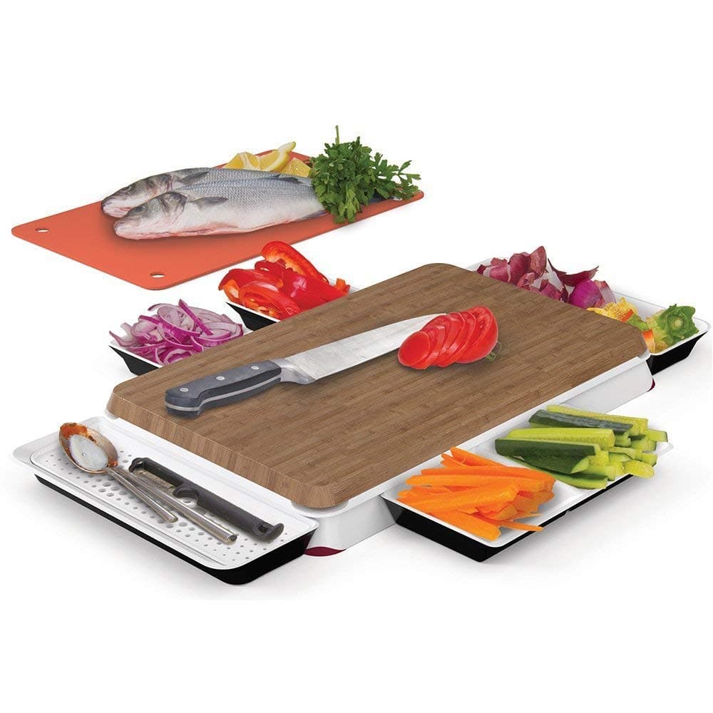 The Chop & Serve Social Chopping Board