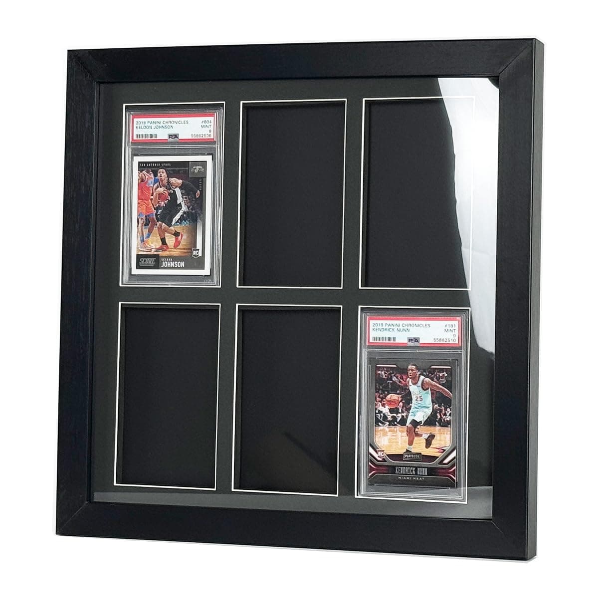 Graded Card Display Frame–Compatible with PSA, CGC, and TAG Slabs–Wall-Mount Trading Card Display Case for Sports Cards, Pokémon, and MTG