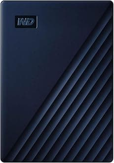 Western Digital WDBA2D0020BBL-WESN Portable Hard Drive for WD Mac 2TB USB 3.0 Time Machine Compatible with My Passport for Mac Encryption Password Protection