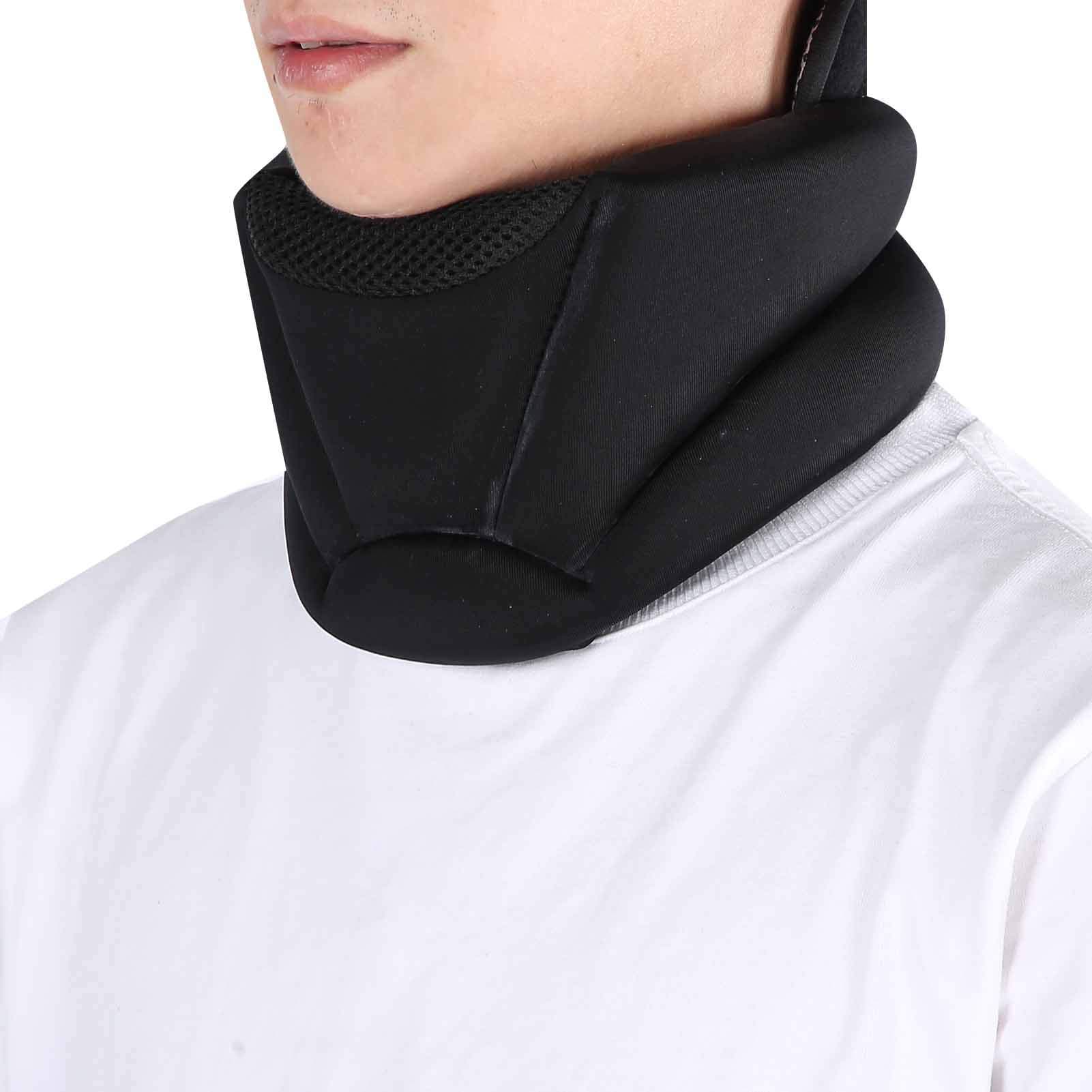 Yctze Heating Cervical Collar, Comfortable Heated Cervical Neck Traction Device Neck Support Stretcher Guard Protector Wrap Fits for Neck