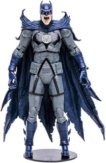 McFarlane Toys, 7-Inch DC Blackest Night Batman Action Figure with 22 Moving Parts, Collectible DC Figure with Unique Collectible Character Card – Ages 12+