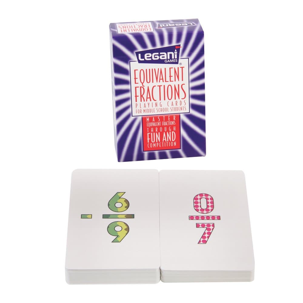 Equivalent Fractions Playing Cards, (46339)
