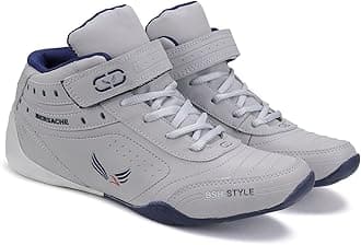 Sports Shoes for Men |Latest Stylish Sports Shoes for Men |Lace-Up Lightweight White Shoes for Running, Walking, Gym,Trekking and Hiking Shoes for Men