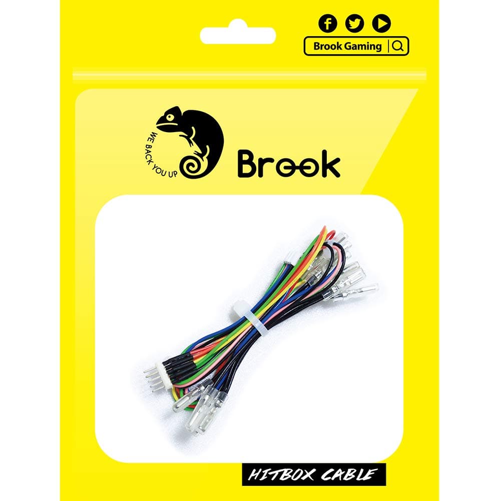 Brook Hitbox Cable 5-Pin, For Hitbox, Button Harness Diy Builds, Accessories, Fighting Board And Arcade Games