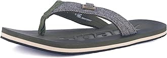 Sparx mens SF0037G Olivewhite Flip-Flop - 10 UK (SF0037GOLWH0010)