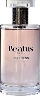 Beatus Paris Gardens - Luxury Perfume for Women - Eau de Parfum - Long-Lasting Fragrance with Notes of Spicy Rose, Jasmine, Sandalwood & Patchouli Scent - All Day Wear - Travel Size EDP Spray - 3.4 oz