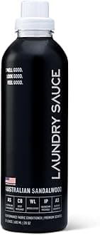 Laundry Fabric Softener (Australian Sandalwood) Luxury Fragrance, Softens & Preserves Fabric, Reduces Wrinkles, 19 Fl Oz