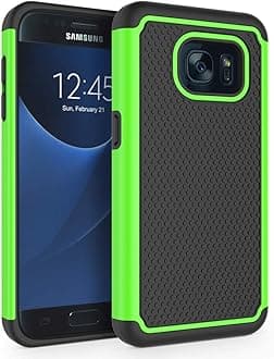 Galaxy S7 Case, SYONER [Shockproof] Defender Protective Phone Case Cover for Samsung Galaxy S7 (5.1", 2016) [Green]
