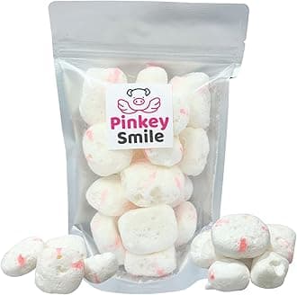 Peppermint Flavored Freeze-Dried Taffy 2 oz – Crunchy & Airy Snack – Bite-Size Pieces – Ships in Box – Bold Taste & Light Texture