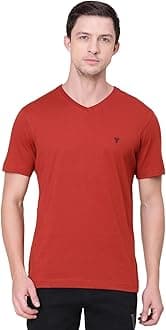 Van Heusen Men's Cotton Regular Fit T-Shirt
