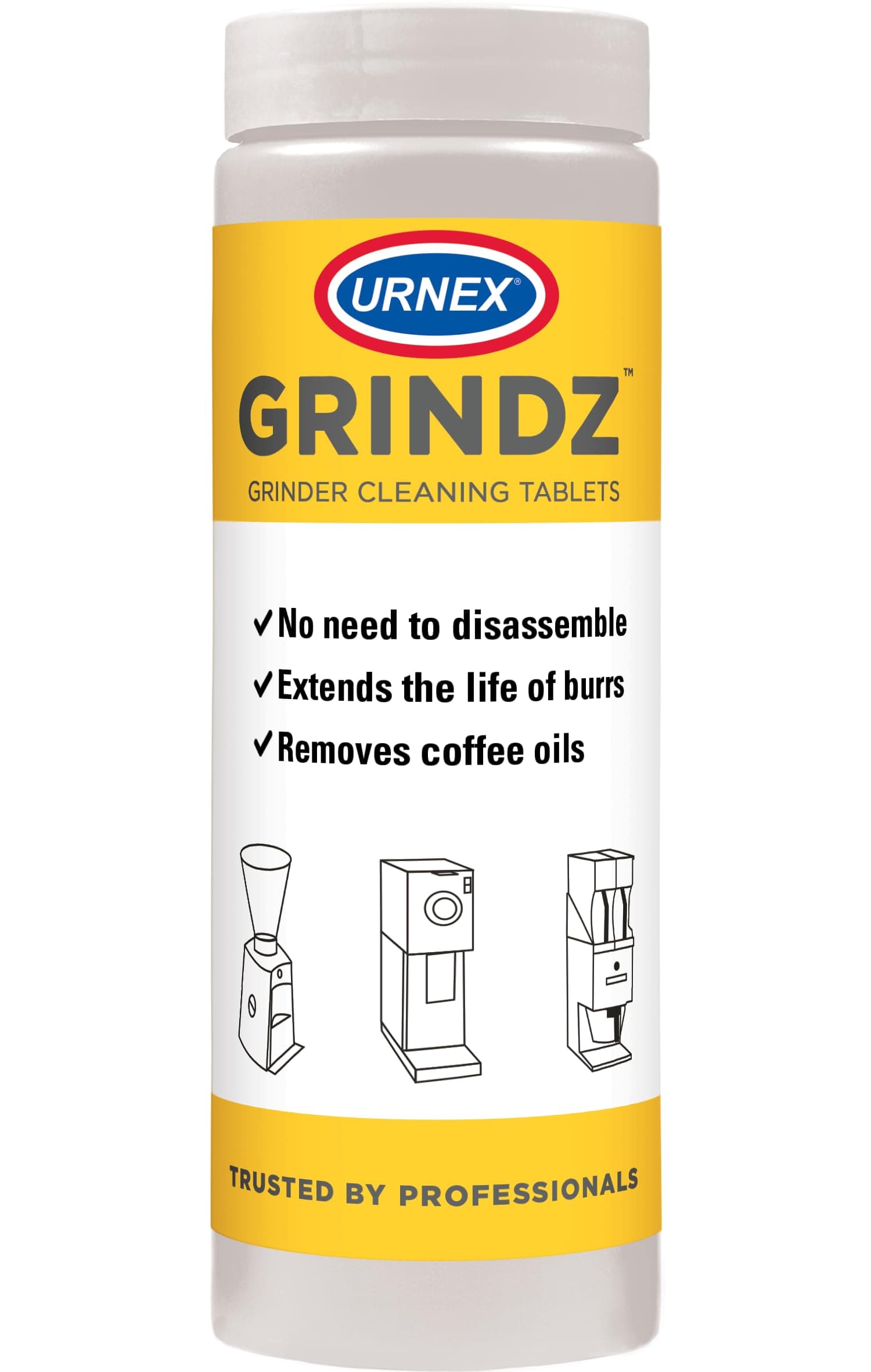 Urnex Grindz Grinder Cleaning Tablets