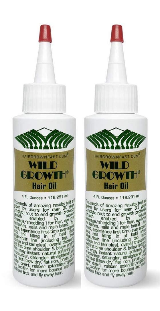 WILD GROWTH hair oil 2 bottles