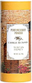 Camille Beckman Perfume Body Powder 3 Oz,Tuscan Honey