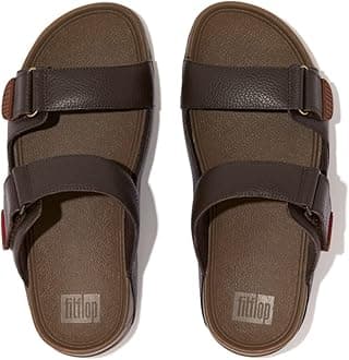 Fitflop Men's Gogh Moc Slide in LeatherSlide Sandal