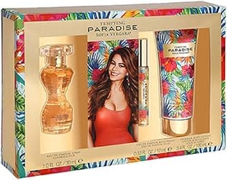 SOFIA VERGARA TEMPTING PARADISE (W) EDP 30ML+ 10ML ROLL-ON +100ML SHIMMER BL SET
