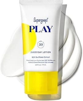 PLAY Everyday Lotion, 2.4 oz - SPF 50 PA++++ Reef-Safe, Broad Spectrum, Body & Face Sunscreen for Sensitive Skin - Water & Sweat Resistant - Clean Ingredients - Great for Active Days