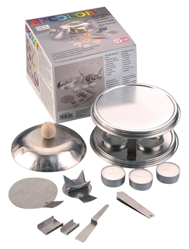 Efcolor 9371606 Kiln Set, Silver, Siliver