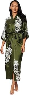 Sponsored Ad - Silk Yuri Long Kimono Robe by KIM + ONO