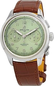 Breitling Premier B09 Chronograph Pistachio Green Dial AB0930D31L1P1, Green, Chronograph