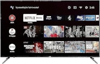 58 Inch 4K UHD Smart TV Android 11 Official With Google Assistant Google Play T2S2 Receiver Chromecast Built in Bluetooth & WiFi - LT58N785D1