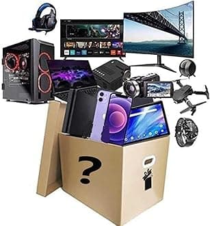 Maxmystery_Electronic_Box for Sale Computers Game Consoles Cell Phones, Overstock Package,4-20 Items Mixed Lot Electronic Gifts