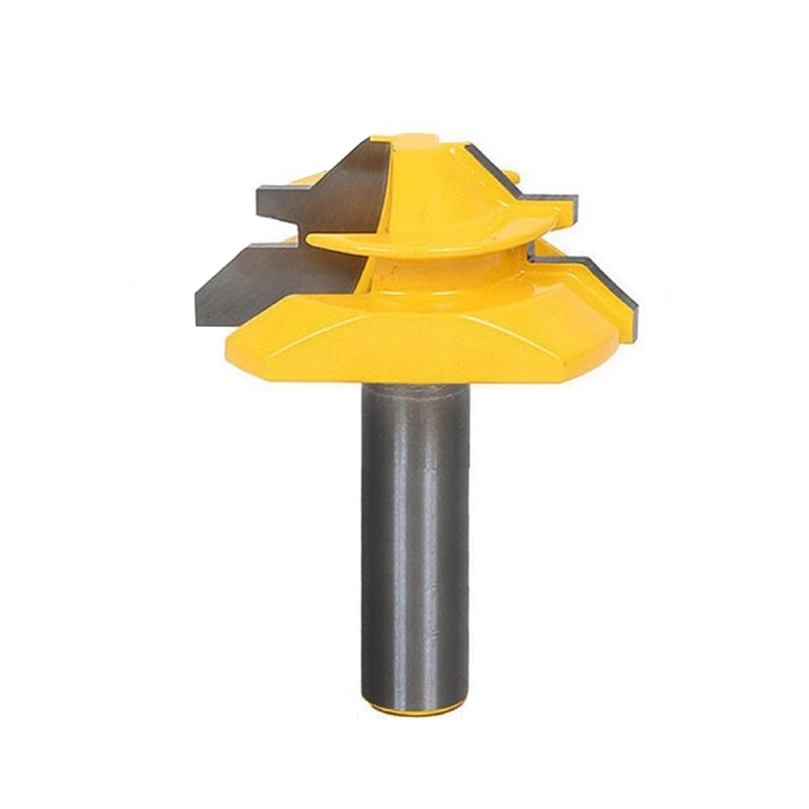 1/2 Inch Shank 45 Degree Lock Miter Router Bit 3/4 Inch Stock Joint Router Bit Woodworking Cutter Tool