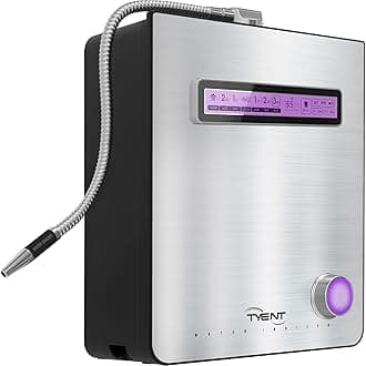 Tyent - Edge 7 Water Ionizer - Dual Filtration System - Hydrogen Enhanced Water Purification - Adjustable pH Settings with Turbo Mode - Touchscreen Interface & Auto-Flow Stop - Advanced Filtration