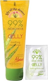 Lily of The Desert Aloe Vera Gelly Soothing Moisturizer, 4 Ounce