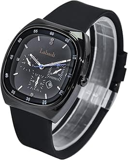 Watch, Women's Watch, Stylish and Versatile Easy-to-Read Women's Wristwatch with Silicone Strap Quartz Watch