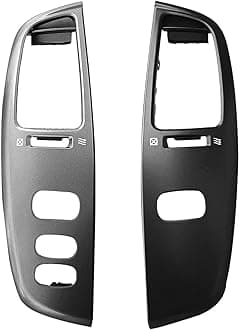 Car Dashboard Air Vent Panel Cover For Toyota Land Cruiser 100 LC100 FJ100 UJZ100 1997-2007 A/C Air Outlet Frame LHD Accessories -Silver