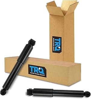 TRQ Rear Shock Absorber Set Compatible with 2012-2017 Hyundai Accent 2010-2013 Kia Forte Forte Koup