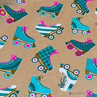 LA TROVE Colourful Gift Wrapping Paper Sheet For Gift Packing | Gift Wrap Roll, Gift Papers Sheets, Gift Cover Wrapping Paper(Blush Pink) (Pack 0f 10)