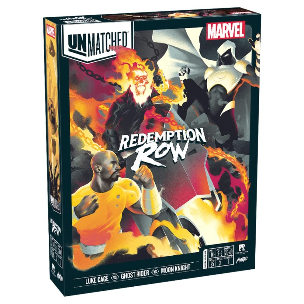 Restoration Games Unmatched Marvel Redemption Row, Kids