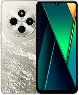 Poco C75 4G Lte Gsm (for Tmobile Mint Tello & Global) (256Gb + 8Gb ) 50Mp Triple Camera 6.88 Octa Core Unlocked (Gold)