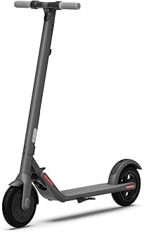 Segway Ninebot E22 E45 Electric Kick Scooter, Lightweight and Foldable, Upgraded Motor Power, Dark Grey