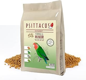 Minor | Complete Pellet Diet for Lovebirds, Parrotlets and Green Cheeks | Premium Food for Birds, 100% no-GMO (6.6 lb)