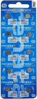 364 SR621SW Batteries - 1.55V Silver Oxide 364 Watch Battery (10 Count)