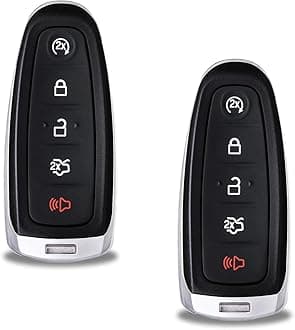 Key Fob for Ford Flex Explorer Escape 2013-2017, Keyfob Replacement for Edge Focus Taurus, for Lincoln MKS MKT MKX Key Fob Shell Case Cover ( Just a Empty Key fob) M3N5WY8609