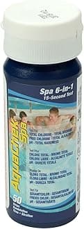 Spa 6 in 1 Test Strips - Hot Tub and Spa Water Testing Strips