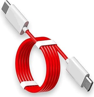 AINE High-Speed 65W Type-C To C Cable – Fast Charging & Data Sync Cord Compatible with OnePlus 12 11 10 9 Pro Nord CE 2T 3 4 & More USB-C Devices– Original High-Speed Charging