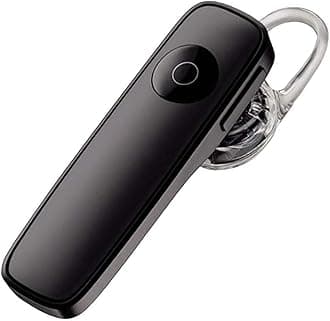 Bluetooth Earphones for vivo V29e / V 29 e Earphones Original Like Single Ear Wireless Bluetooth in-Ear Headphones Headset with Mic, Deep Bass, Sports Earbuds (8 Hours, SMBT10)