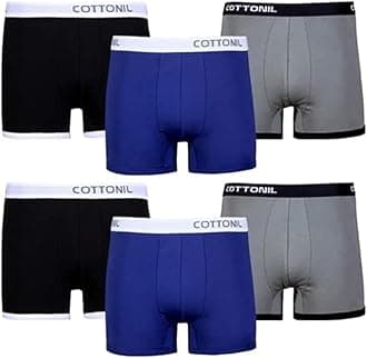 Mens Set of 6 Plain Underwear