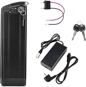 36V 48V Ebike 15.6Ah 18Ah 21Ah Li-ion Battery, for 250W 350W 500W 750W 1000W Motor, Electric Bike Lithium Battery with Charge