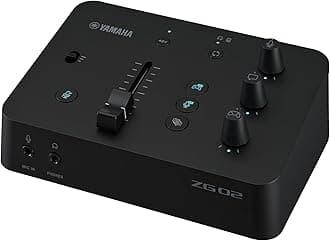 Yamaha ZG02 Gaming Mixer for Voice Chat and Game Streaming