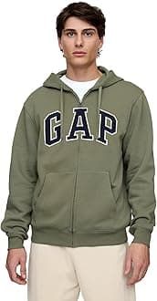 GAPMen's Heritage Logo Full Zip Hoodie