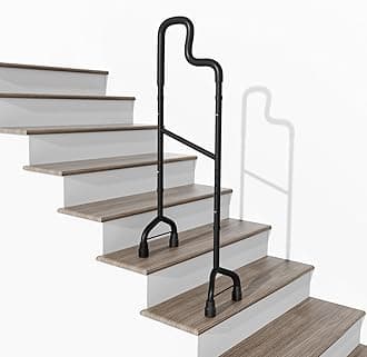 Stair Climbing Assist Cane for Both Walk Up and Down Stairs Easily with Less Pain, Adjustable Design for Defferent Height, Suitable for Almost Step and People, for Elder